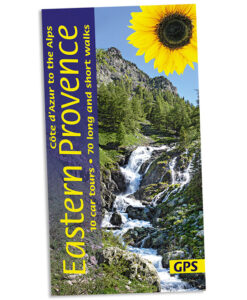 Walking in the Côte d'Azur and eastern Provence guidebook cover