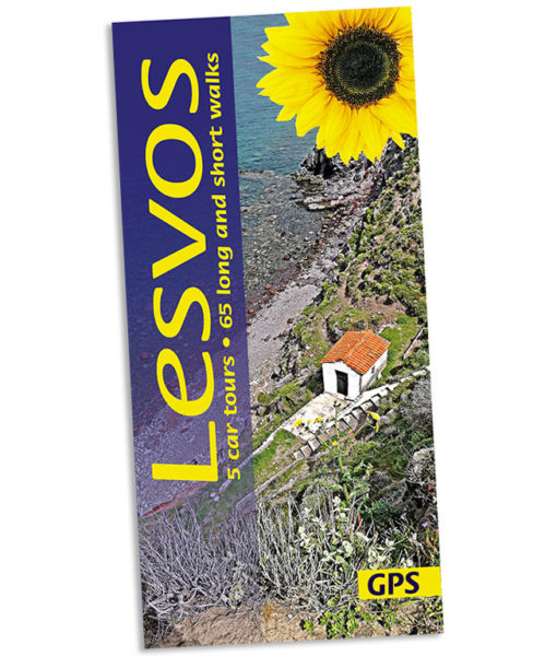 Walking in Lesvos guidebook cover